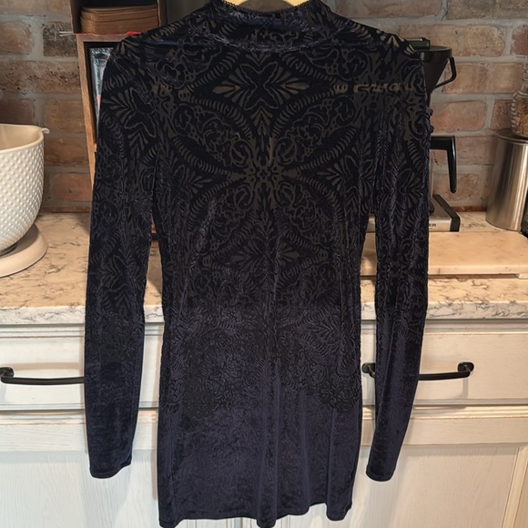 Free People Velvet mini dress - Picture 4 of 9